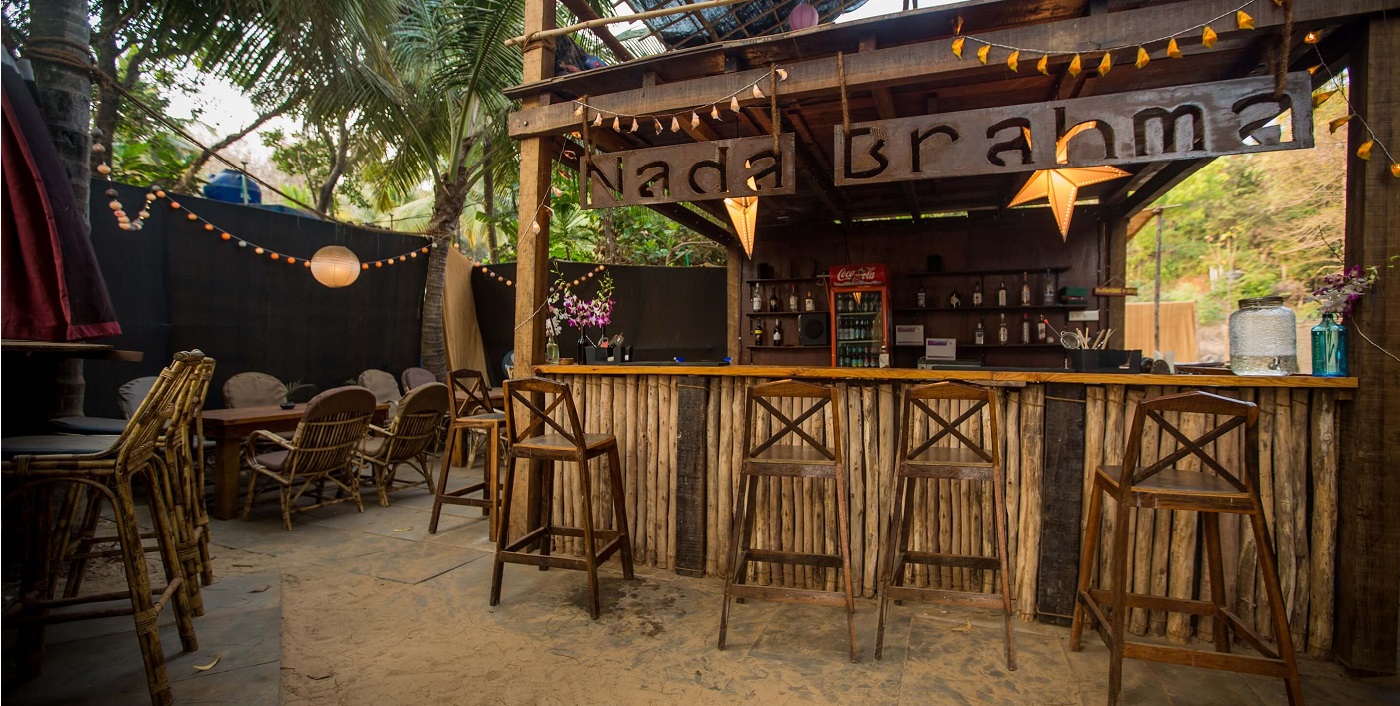 Patnem beach huts restaurant Nada Brahma