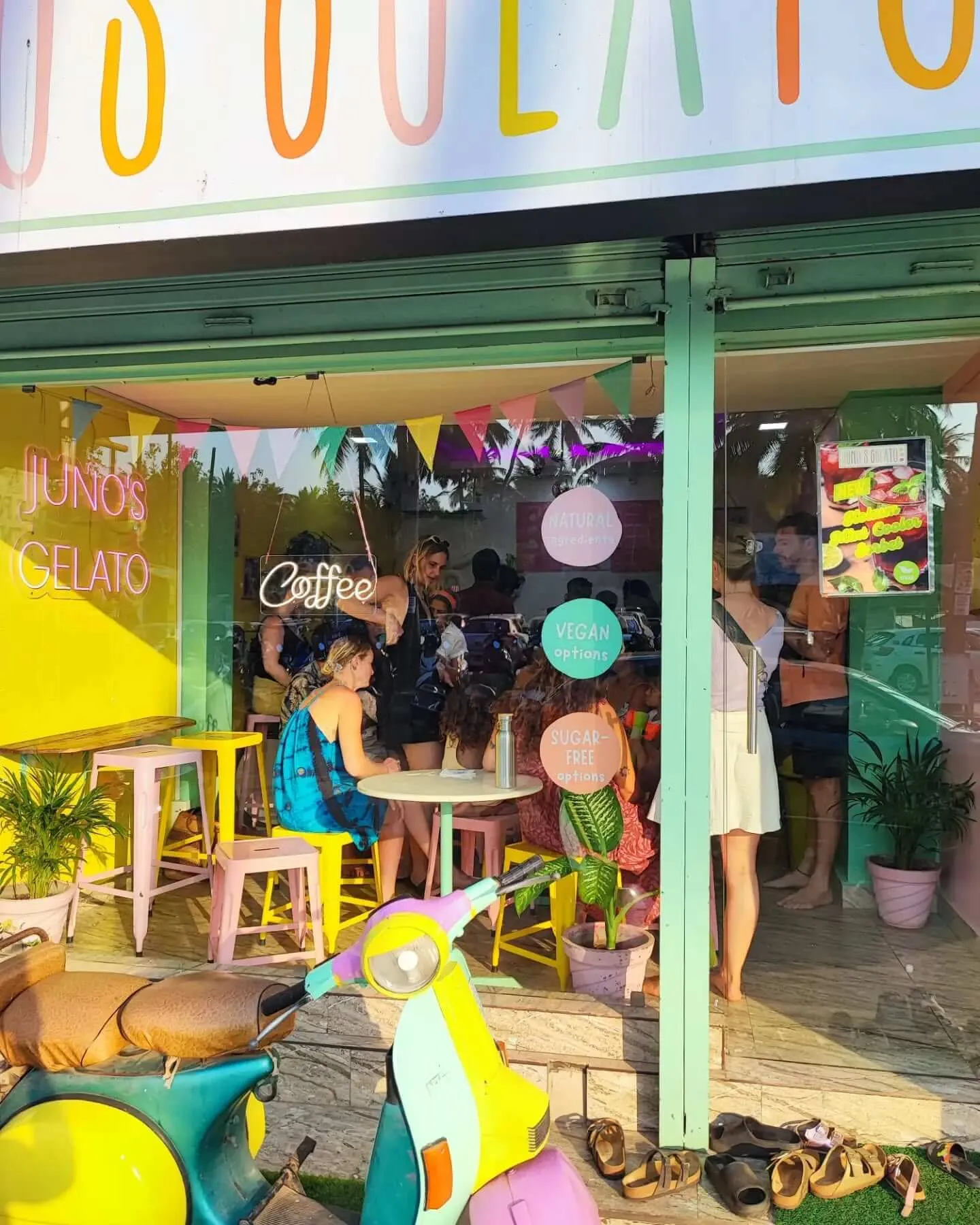 Juno's Gelato Artisanal Ice Cream Patnem Palolem