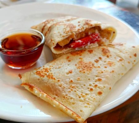 food fruity pancake