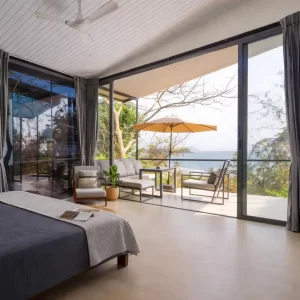 hill bedroom view