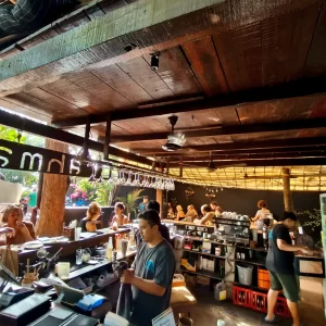 rest bar inside
